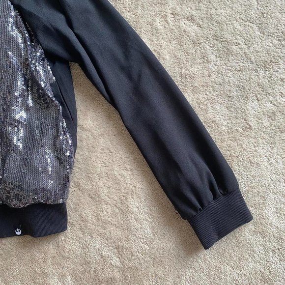 Star Wars Black and Silver Sequin Jacket - Picture 2 of 4